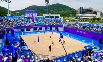 Supplier of Beach Volleyball Equipment for the 19th Asian Games in Hangzhou